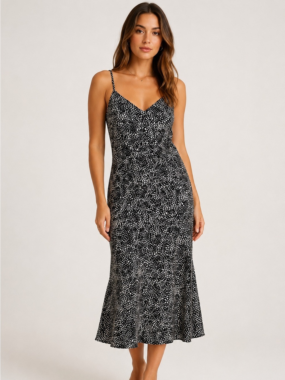 Loveriche Midi Tiered Feminine Dainty Dress Women’s Medium Wedding Guest Event